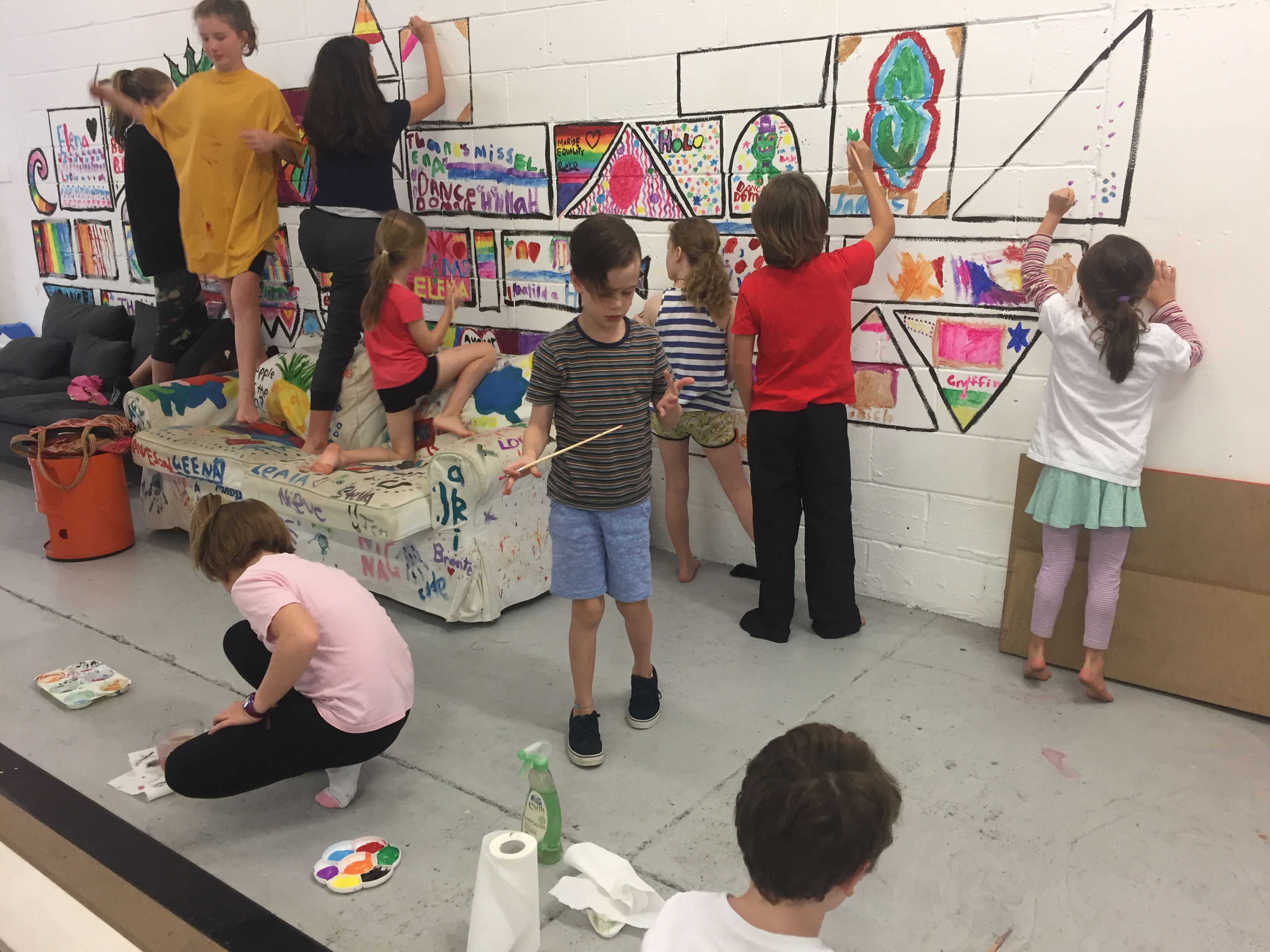 Active Arts Holiday Workshop_painting